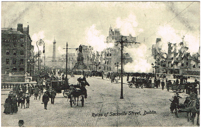 1916 Collection of postcards of Dublin in the aftermath of the Rising at Whyte's Auctions