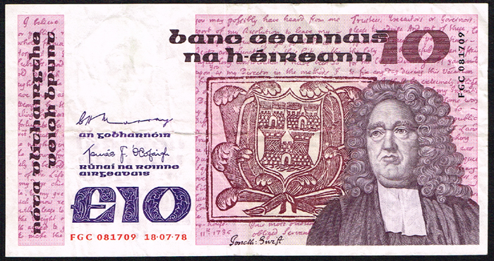 Collection of Central Bank of Ireland 'B' Series and 'C' Series 1978-99 at Whyte's Auctions