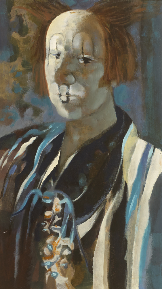 COCO THE CLOWN by George Campbell RHA (1917-1979) at Whyte's Auctions
