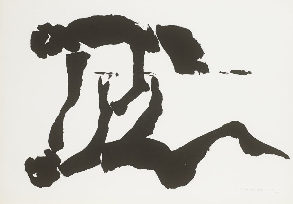 THE T�IN. DEATH OF FRAECH, 1969 by Louis le Brocquy HRHA (1916-2012) at Whyte's Auctions