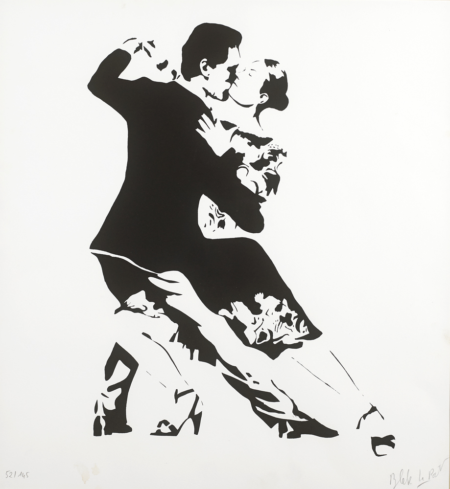 LAST TANGO, 2006 by Blek le Rat sold for 1,000 at Whyte's Auctions