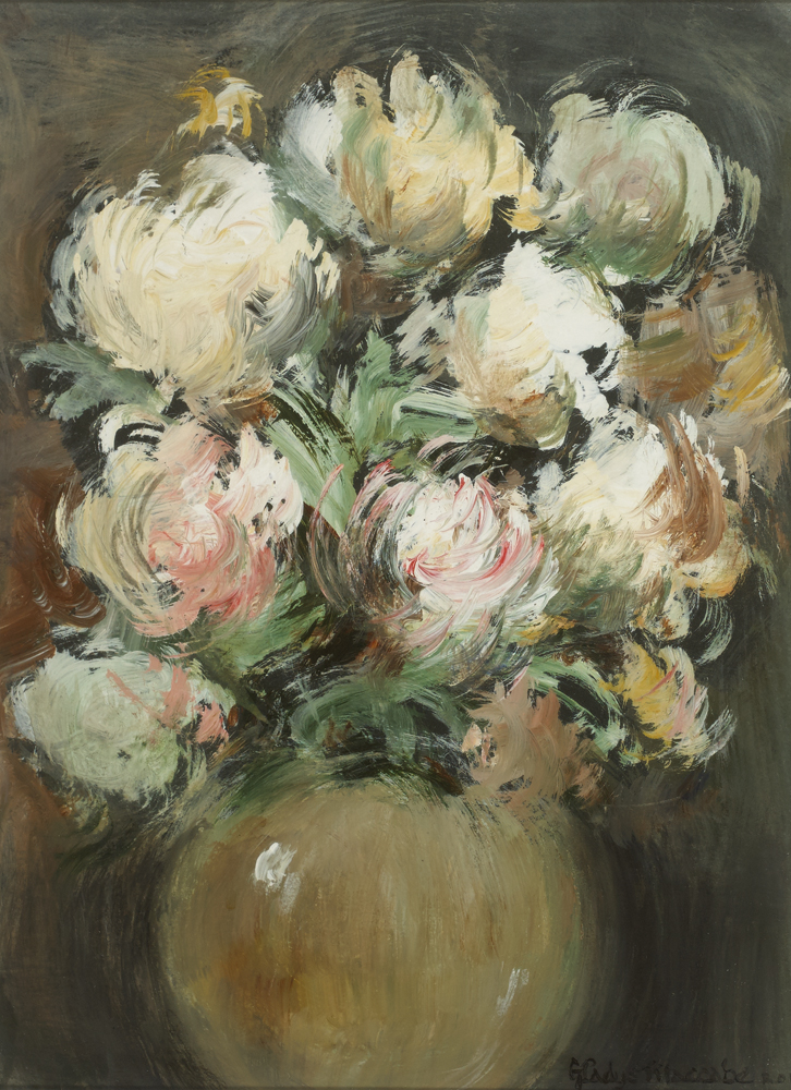 FLOWERS by Gladys Maccabe MBE HRUA ROI FRSA (1918-2018) at Whyte's Auctions