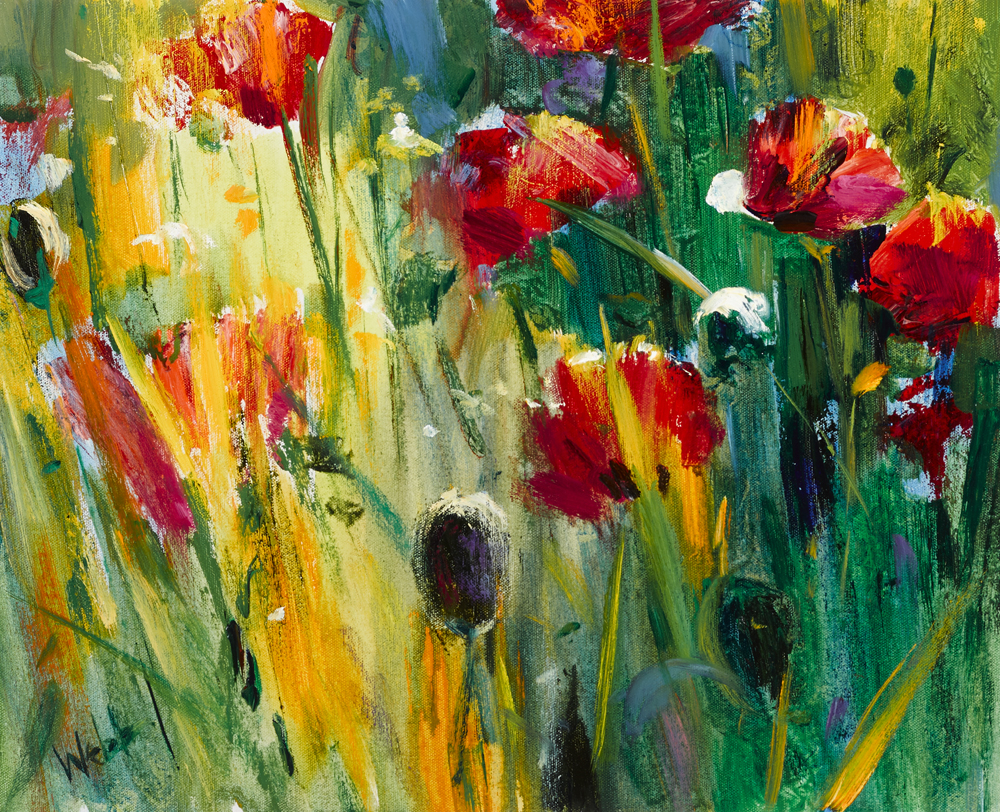 POPPIES by Kenneth Webb RWA FRSA RUA (b.1927) at Whyte's Auctions