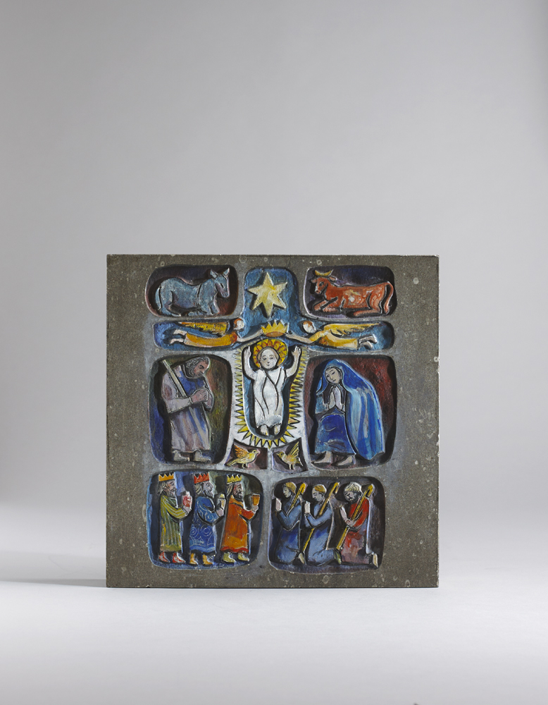 NATIVITY by Gerard Dillon sold for �19,000 at Whyte's Auctions