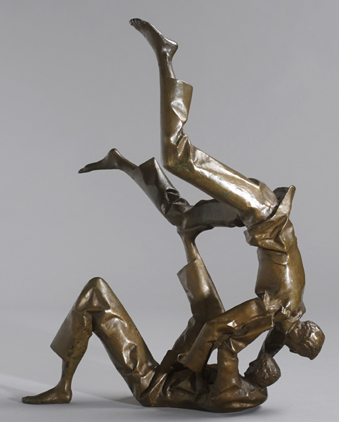 THE JUDO PLAYERS by Frederick Edward McWilliam sold for 8,000 at Whyte's Auctions