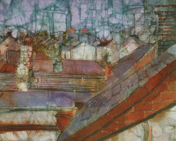 ROOFTOPS by Bernadette Madden (b.1948) (b.1948) at Whyte's Auctions