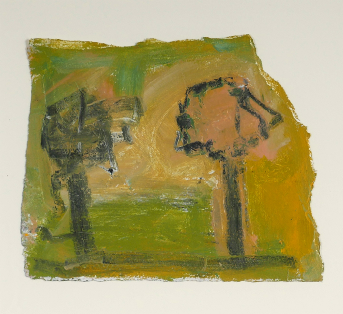 UNTITLED [TWO TREES] by Basil Blackshaw HRHA RUA (1932-2016) at Whyte's Auctions