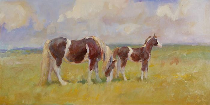 THE HIGH PASTURE by June Brilly (b.1956) at Whyte's Auctions