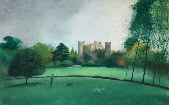 MALAHIDE CASTLE, COUNTY DUBLIN by Nicholas Hely Hutchinson (b.1955) at Whyte's Auctions
