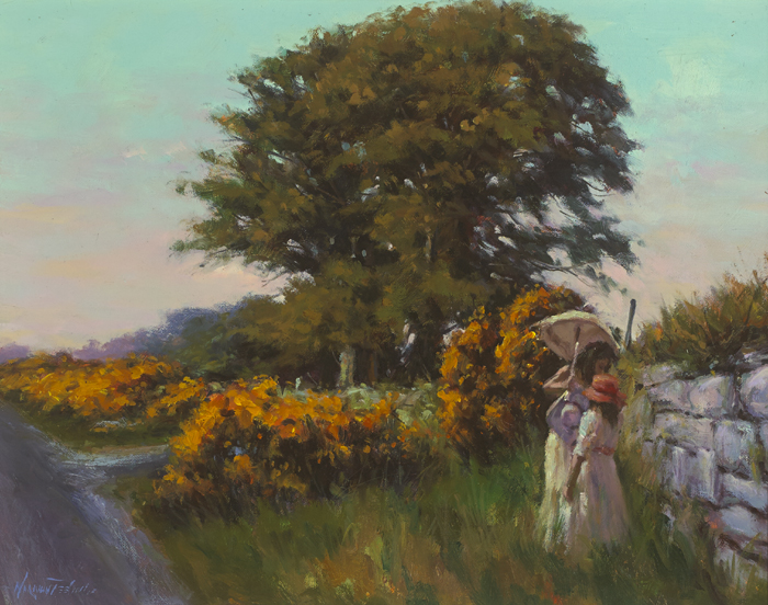 GLENCREE, COUNTY WICKLOW by Norman Teeling (b.1944) at Whyte's Auctions