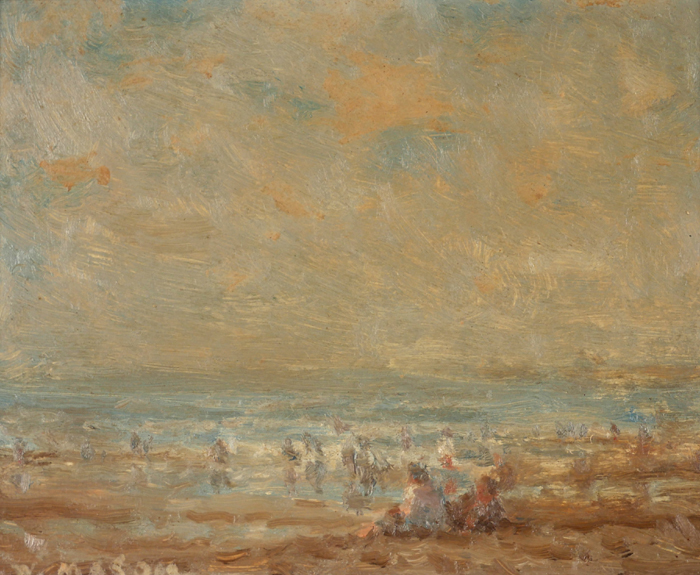 BEACH SCENE by William Mason (1906-2002) at Whyte's Auctions