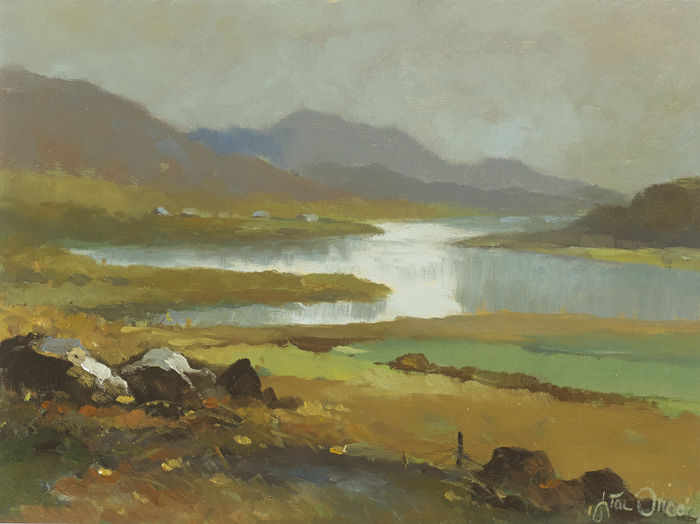 MISTY DAY, CONNEMARA, 1985 by Liam Treacy (1934-2004) at Whyte's Auctions