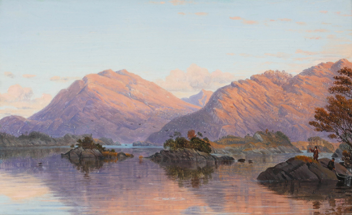 KILLARNEY LAKES by Bartholomew Colles Watkins sold for �1,000 at Whyte's Auctions
