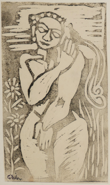 FEMALE FIGURE by Gerard Dillon (1916-1971) at Whyte's Auctions