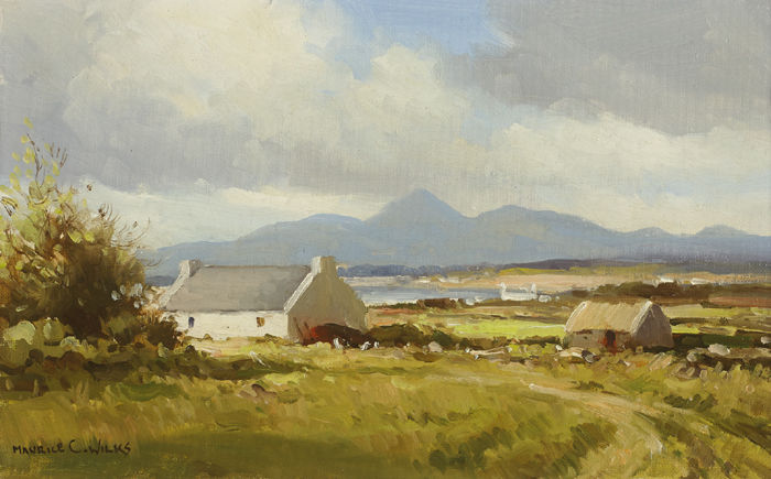 AT ROSSGLASS, COUNTY DOWN by Maurice Canning Wilks RUA ARHA (1910-1984) at Whyte's Auctions