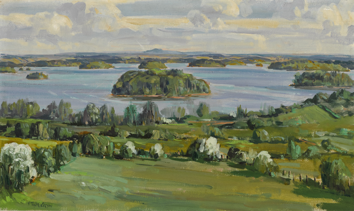 LOUGH KEY, COUNTY ROSCOMMON by Robert Taylor Carson HRUA (1919-2008) at Whyte's Auctions