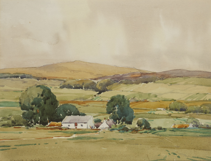 BALLYNURE, COUNTY ANTRIM by Maurice Canning Wilks RUA ARHA (1910-1984) at Whyte's Auctions
