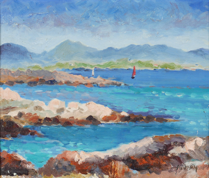 NEAR GURTEEN, CONNEMARA by Anne Primrose Jury sold for �170 at Whyte's Auctions