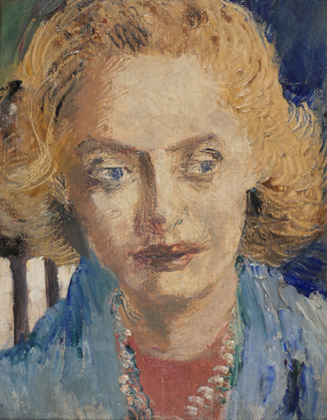 PORTRAIT OF A WOMAN by Ronald Ossory Dunlop sold for 420 at Whyte's Auctions