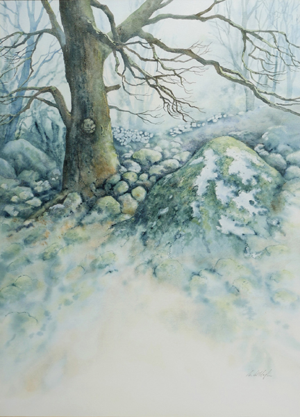 MESSY WOODS, GLENCREE, COUNTY WICKLOW by Margaret McHugh  at Whyte's Auctions