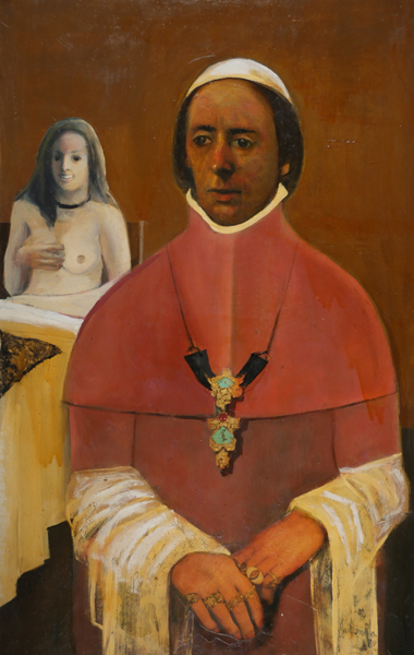 CARDINAL WITH NUDE, 1980 by Jack Donovan sold for �660 at Whyte's Auctions