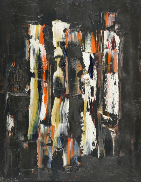 UNTITLED, 1963 by Gerald Davis sold for 300 at Whyte's Auctions