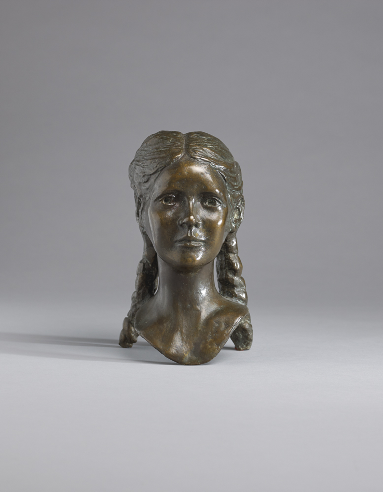 HEAD OF A GIRL by Garry Trimble ARHA (1928-1979) at Whyte's Auctions
