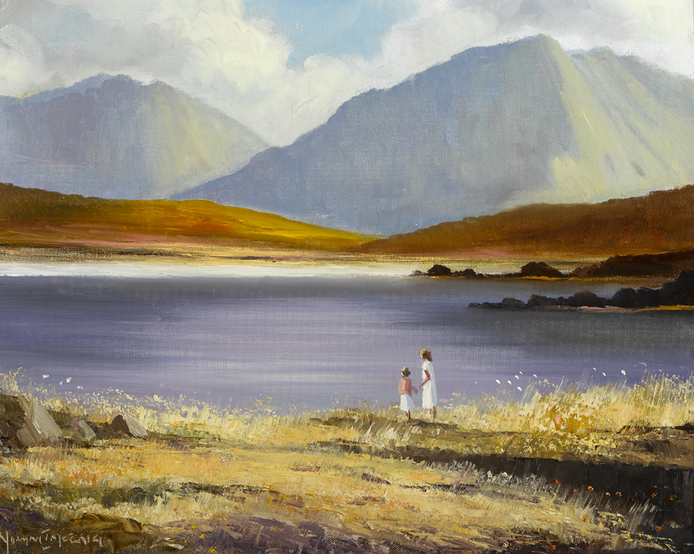 SUMMER HOLIDAYS, COUNTY DONEGAL by Norman J. McCaig (1929-2001) at Whyte's Auctions