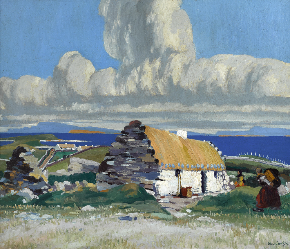 BRINGING HOME TURF by Maurice MacGonigal PRHA HRA HRSA (1900-1979) at Whyte's Auctions