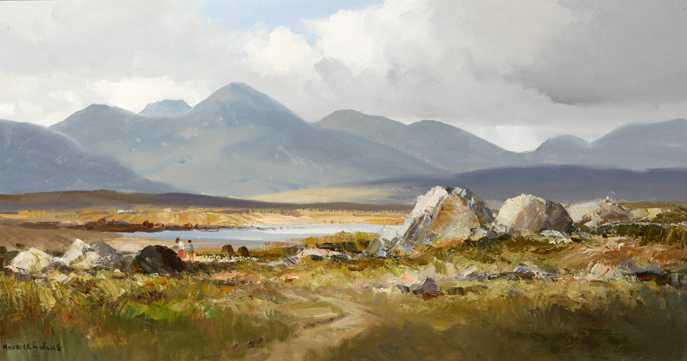 LANDSCAPE, CONNEMARA by Maurice Canning Wilks RUA ARHA (1910-1984) at Whyte's Auctions