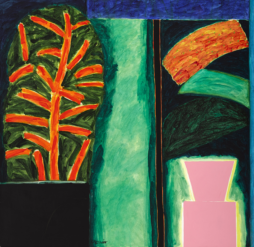 GARDEN AT NIGHT by William Crozier HRHA (1930-2011) HRHA (1930-2011) at Whyte's Auctions