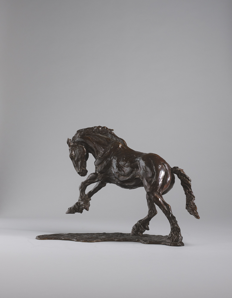WORKHORSE AT PLAY by Siobhán Bulfin sold for €2,800 at Whyte's Auctions
