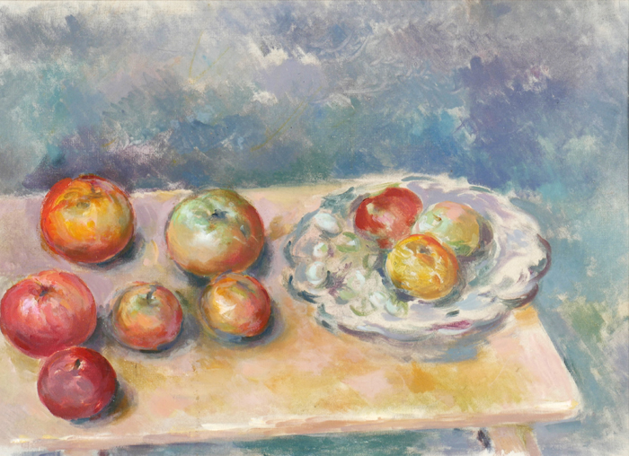 STILL LIFE, FRUIT AND BOWL by Stella Steyn sold for 380 at Whyte's Auctions