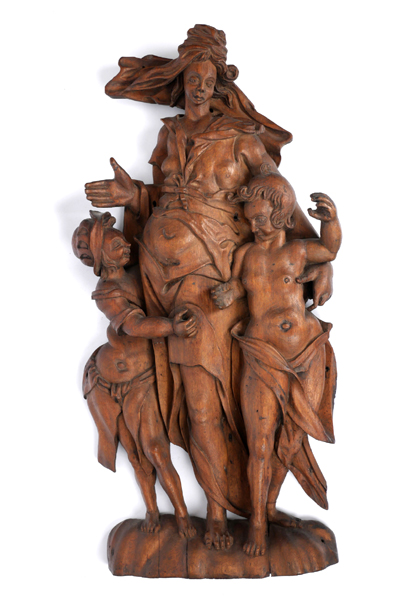 WOMAN AND TWO CHILDREN at Whyte's Auctions