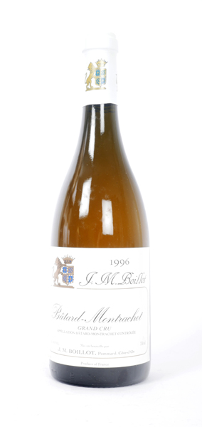 Domaine Jean-Marc Boillot, Batard-Montrachet Grand Cru, 1996. Three bottles. at Whyte's Auctions