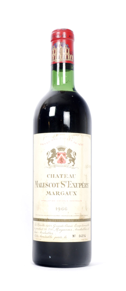 Chteau Malescot st Exupry, 3me Cru Class, Margaux, 1966. One bottle. at Whyte's Auctions