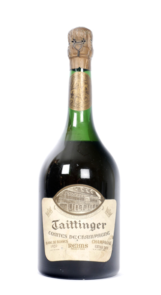 Taittinger, Comtes de Champagne, Blanc de Blanc, 1959, 1 bottle. at Whyte's Auctions