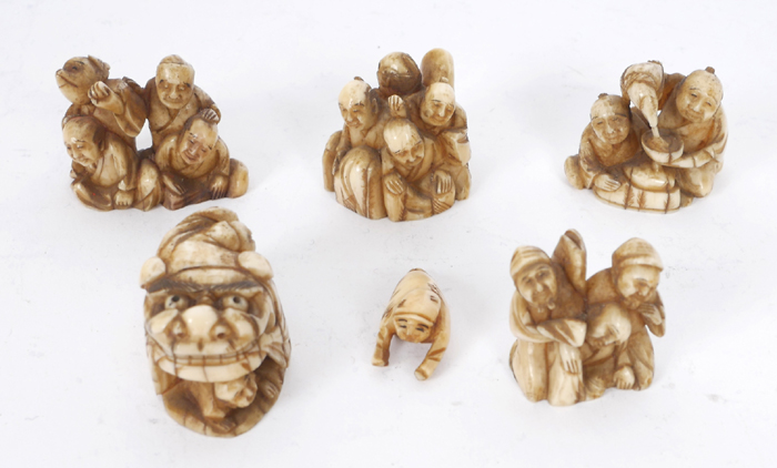 19th century Japanese ivory netsuke. at Whyte's Auctions