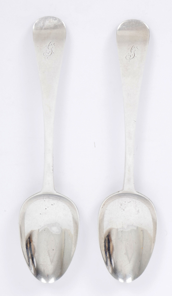 George III Irish tablespoons. at Whyte's Auctions