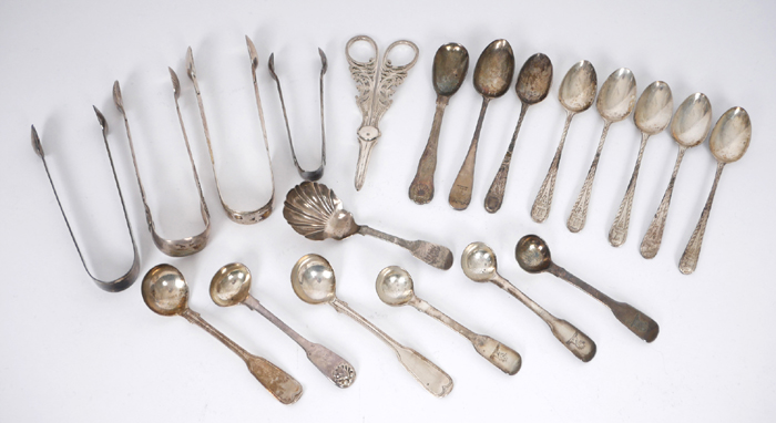 Antique silver collection. at Whyte's Auctions