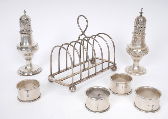 Georgian and Victorian silver table ware. at Whyte's Auctions