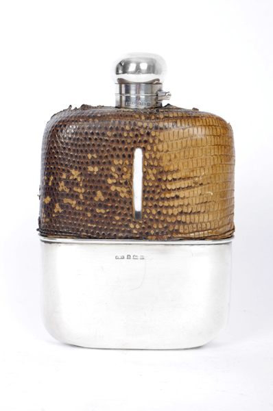 1930s Whiskey flask. at Whyte's Auctions