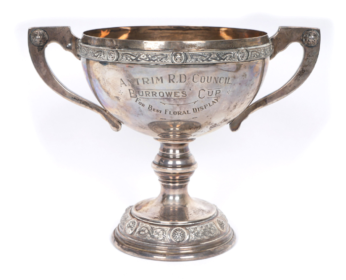 1930s Irish silver trophy cup. at Whyte's Auctions