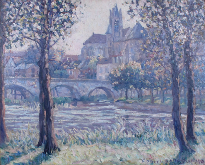 L'EGLISE  MORET, 1913 by Frederick O'Neill Gallagher (fl.1906-1917) at Whyte's Auctions