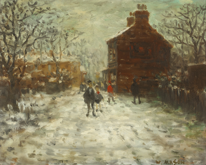 WINTER AFTERNOON by William Mason (1906-2002) (1906-2002) at Whyte's Auctions