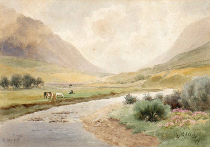 BARNESMORE, COUNTY DONEGAL, 1933 by Joseph William Carey sold for 280 at Whyte's Auctions