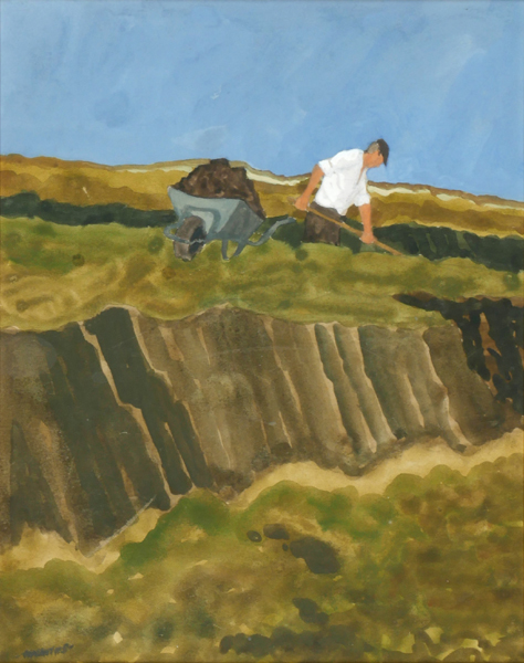 TURF CUTTER by James MacIntyre RUA (1926-2015) at Whyte's Auctions