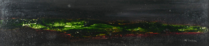 GREEN LANDSCAPE I by Noel Sheridan (1936-2006) at Whyte's Auctions