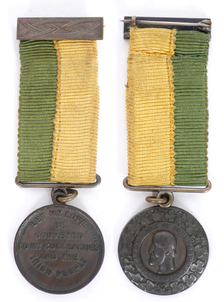 Parnell Commemorative medal at Whyte's Auctions