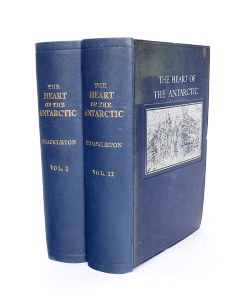 Shackleton, Earnest H. The Heart of The Antarctic: Being the Story of the British Antarctic Expedition 1907-1909. at Whyte's Auctions